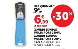 GOURDE SOUPLE MULTISPORT 250ML
