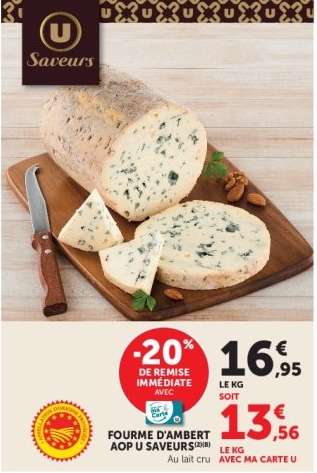 FOURME D'AMBERT AOP U SAVEURS