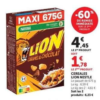 Céréales Lion Nestlé