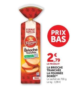 LA BRIOCHE TRANCHÉE “LA FOURNÉE DORÉE”
