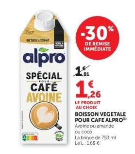 Boisson Végétale pour Café Alpro