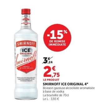 SMIRNOFF ICE ORIGINAL 4°