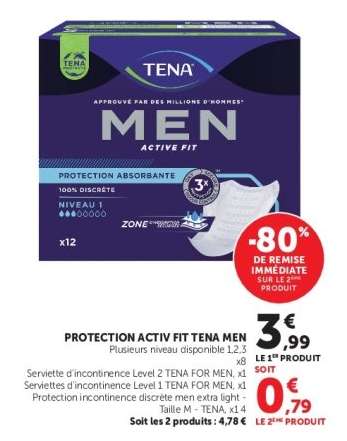 PROTECTION ACTIV FIT TENA MEN
