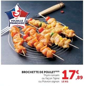 Brochette de Poulet