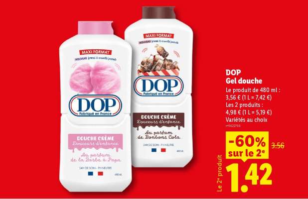 DOP Gel douche