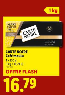 CARTE NOIRE Café moulu