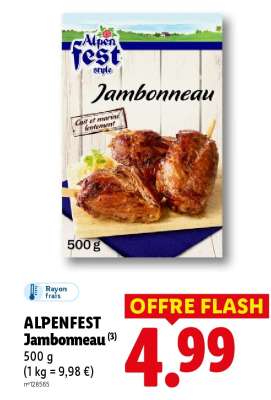 ALPENFEST Jambonneau