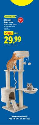 ZOOFARI Arbre à Chat