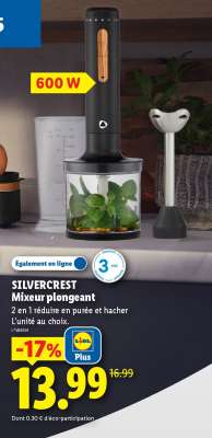 Silvercrest Mixeur plongeant