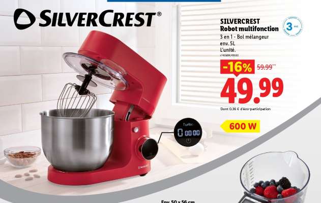 SilverCrest Robot multifonction