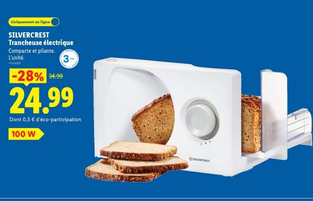 SilverCrest Trancheuse électrique