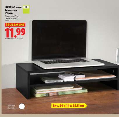 LIVARNO home Rehausseur d'écran