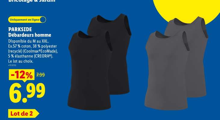 PARKSIDE Débardeurs homme