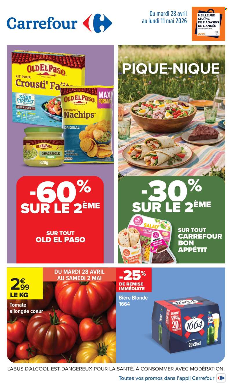 Catalogue Carrefour Hypermarchés - 28/04/2026 - 11/05/2026.
