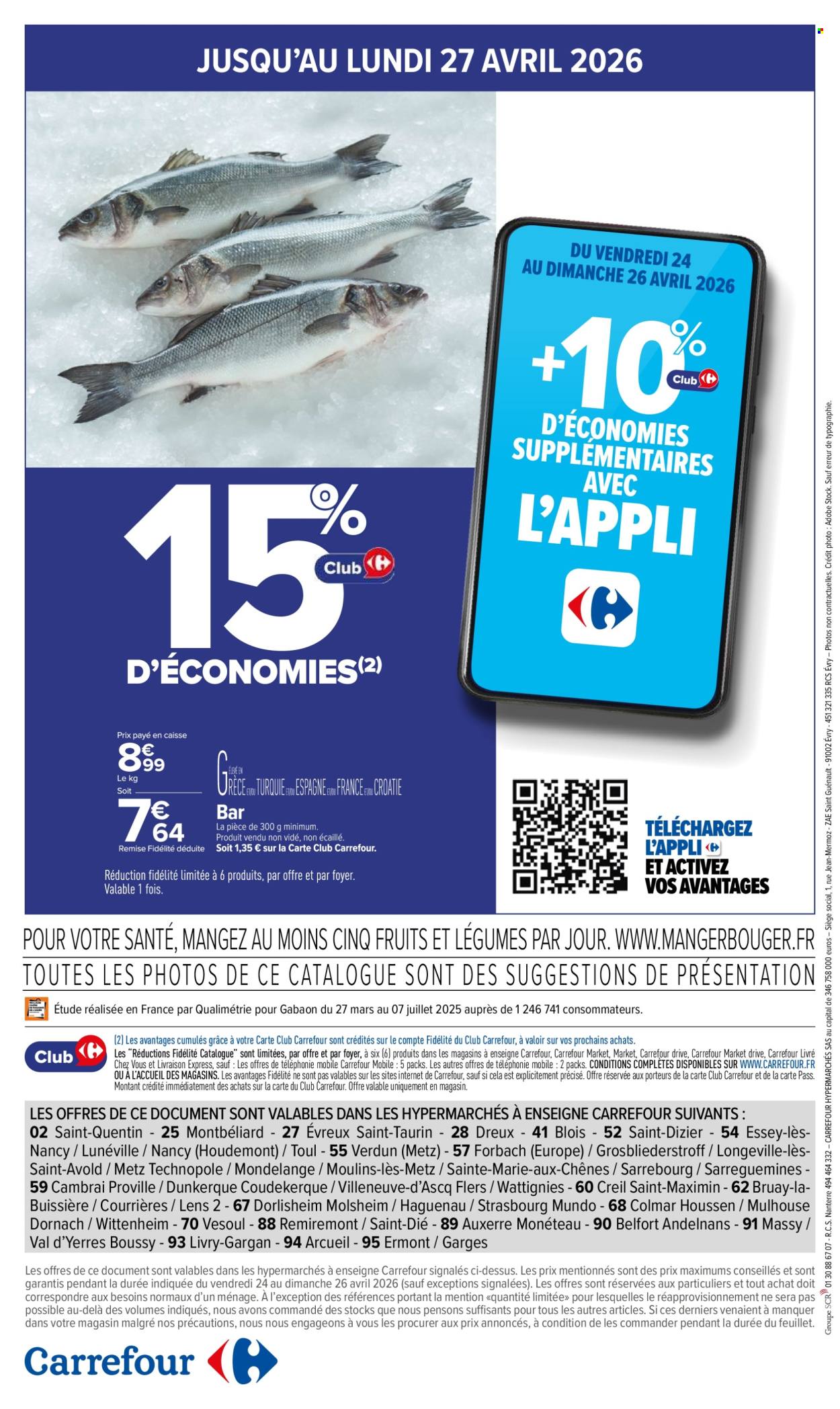 Catalogue Carrefour Hypermarchés - 24/04/2026 - 26/04/2026. Page 3