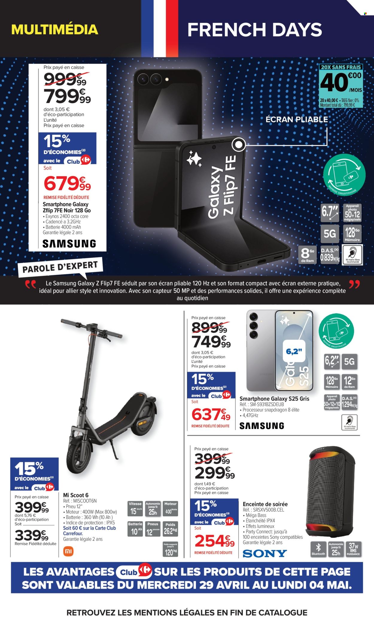 Catalogue Carrefour Hypermarchés - 28/04/2026 - 18/05/2026. Page 9