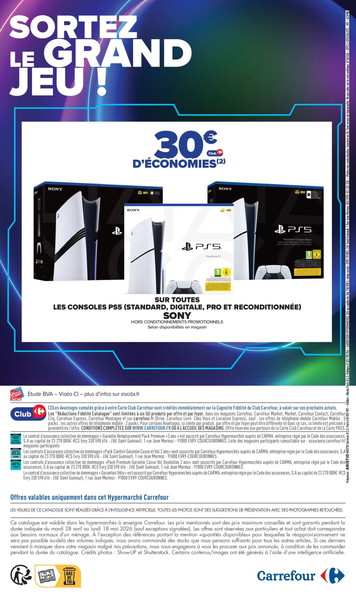 Catalogue Carrefour Hypermarchés - 28/04/2026 - 18/05/2026. Page 28