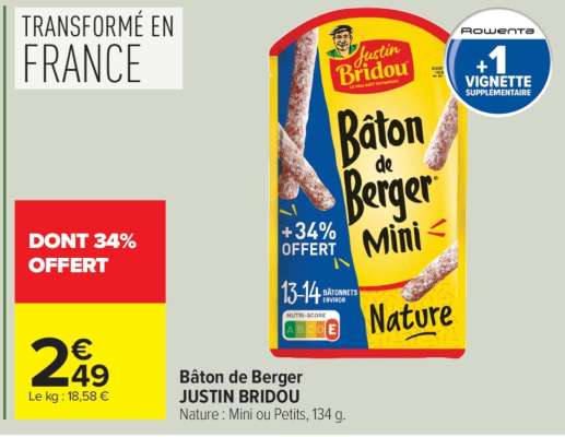 Bâton De Berger Justin Bridou