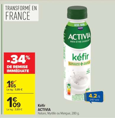 Kéfir ACTIVIA