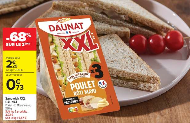 SANDWICH XXL DAUNAT