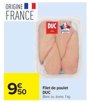 Filet de Poulet DUC
