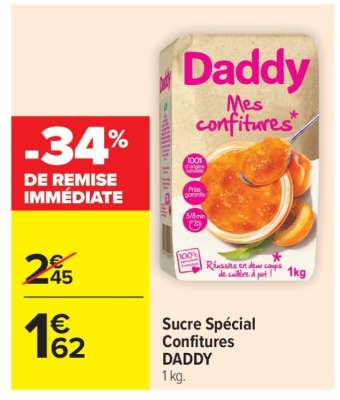 Sucre Spécial Confitures DADDY