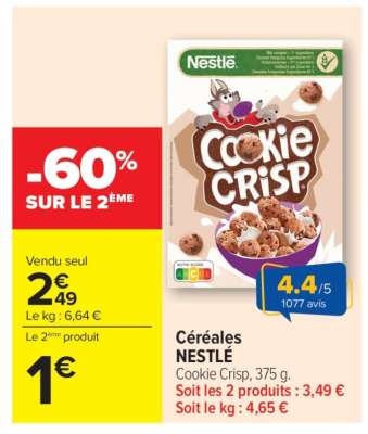 CÉRÉALES “NESTLÉ”