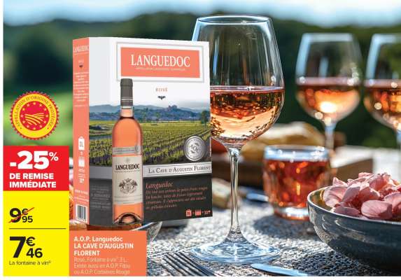 A.O.P. Languedoc LA CAVE D'AUGUSTIN FLORENT