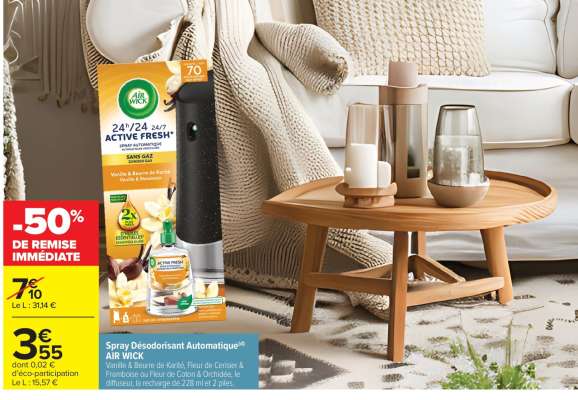 Spray Désodorisant Automatique® Air Wick