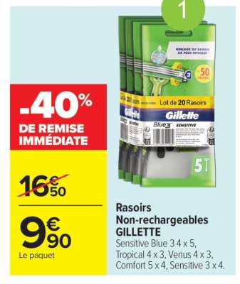 Rasoirs Non Rechargeables GILLETTE