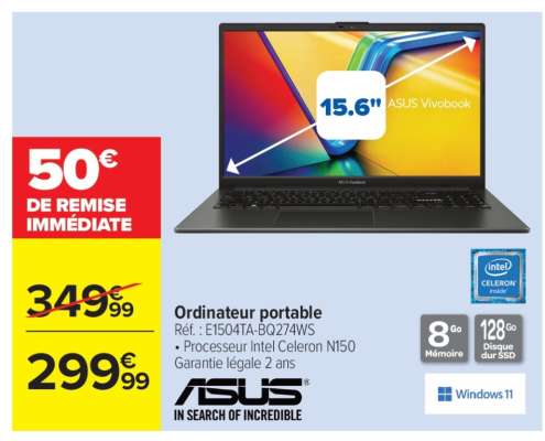 Ordinateur portable ASUS Vivobook