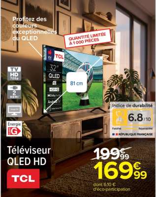 Téléviseur QLED HD