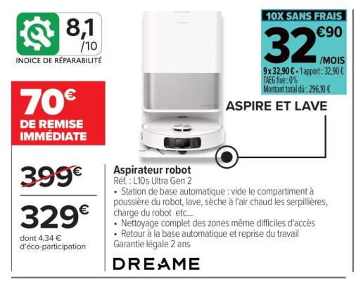 Aspirateur robot