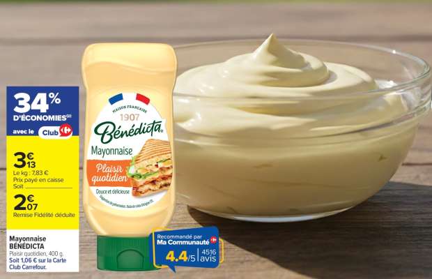 Mayonnaise "Bénédicta"