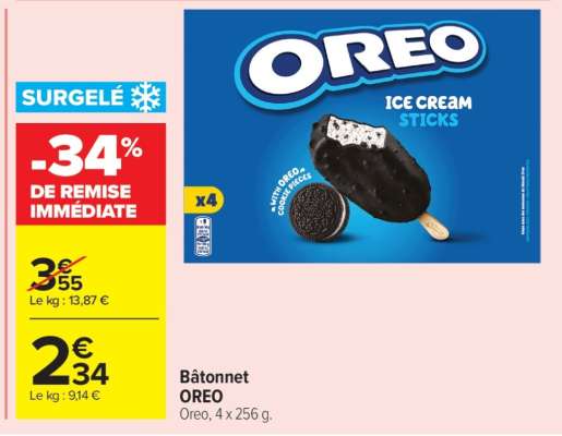 Bâtonnet OREO