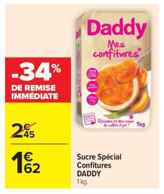 Sucre Spécial Confitures DADDY