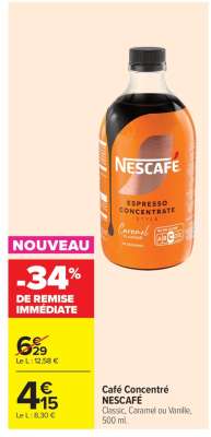 Café concentré NESCAFÉ