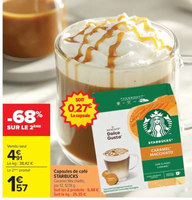 Capsules De Café Starbucks