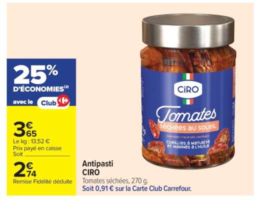 ANTIPASTI "CIRO"