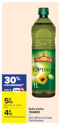 Huile d'olive TRAMIER