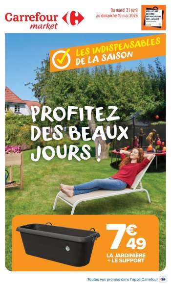 Catalogue Carrefour Market - 21/04/2026 - 10/05/2026.