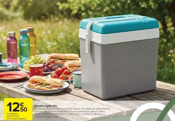 GLACIÈRE RIGIDE 24 L