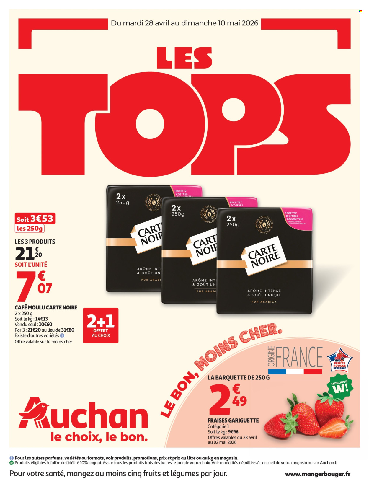 Catalogue Auchan - 28/04/2026 - 10/05/2026. Page 1