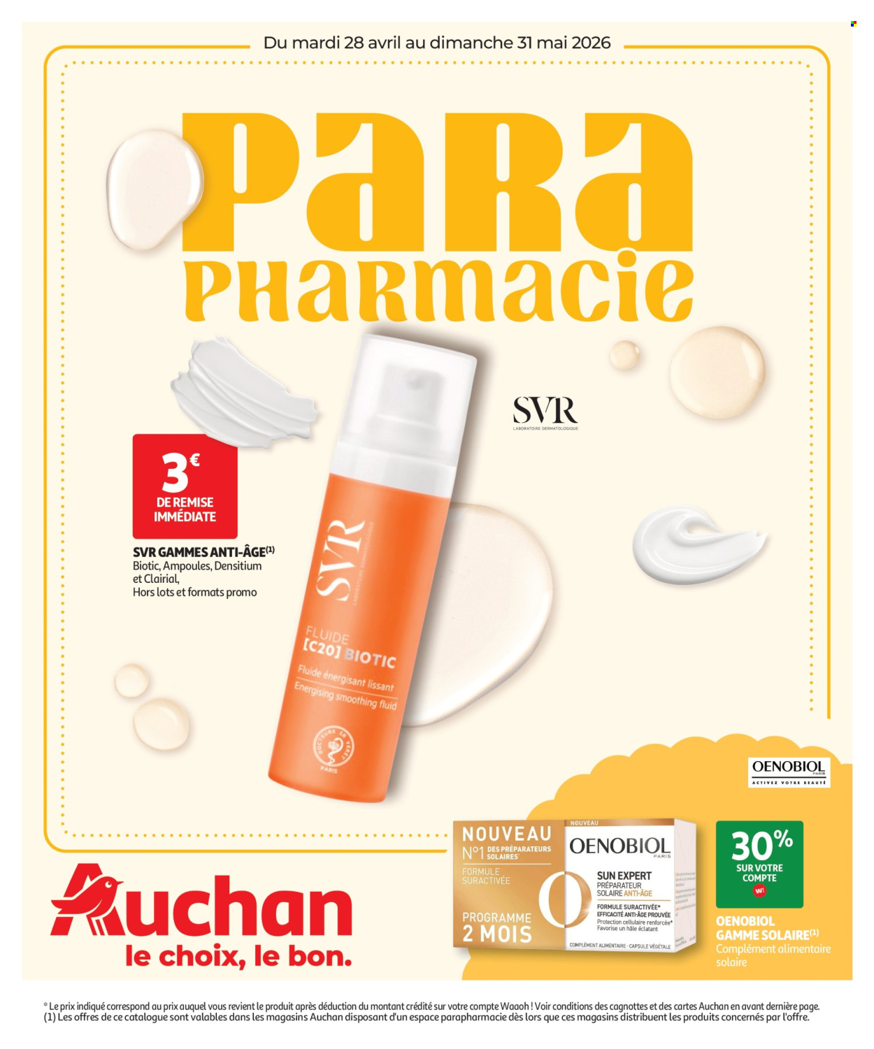 Catalogue Auchan - 28/04/2026 - 31/05/2026. Page 1