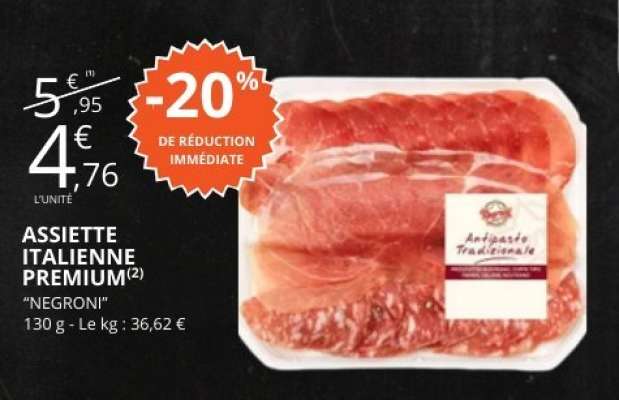 ASSIETTE ITALIENNE PREMIUM