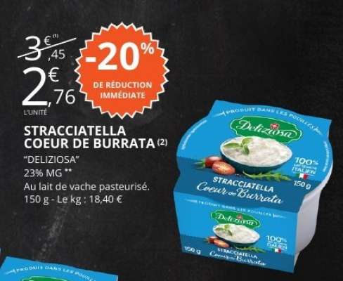 STRACCIATELLA CŒUR DE BURRATA