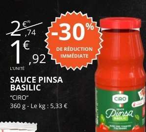 SAUCE PINSA BASILIC