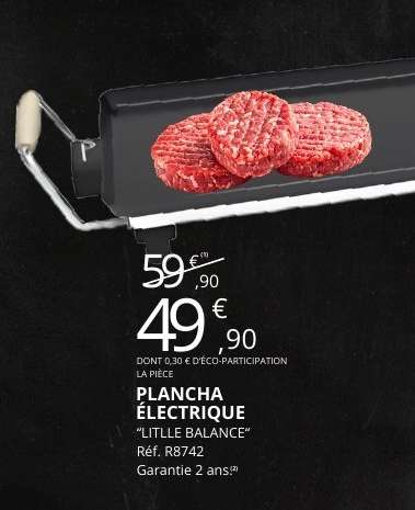 Plancha électrique