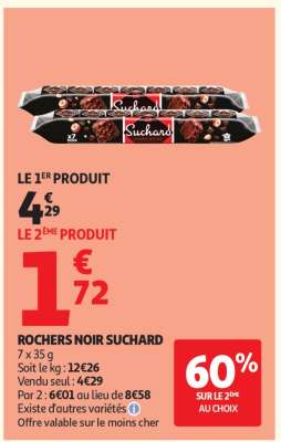 ROCHERS NOIR SUCHARD