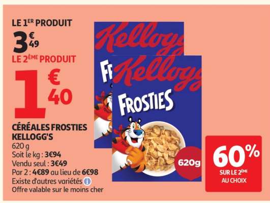 Céréales Frosties Kellogg's